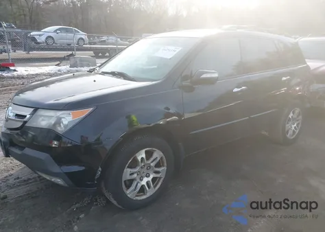 2008 Acura Mdx Technology Package z USA, uszkodzony, nr VIN 2HNYD28448H557196